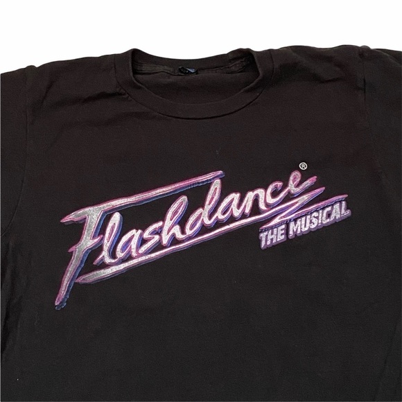 Tultex Flashdance the Musical Souvenir T-Shirt Sz Med - Picture 4 of 6